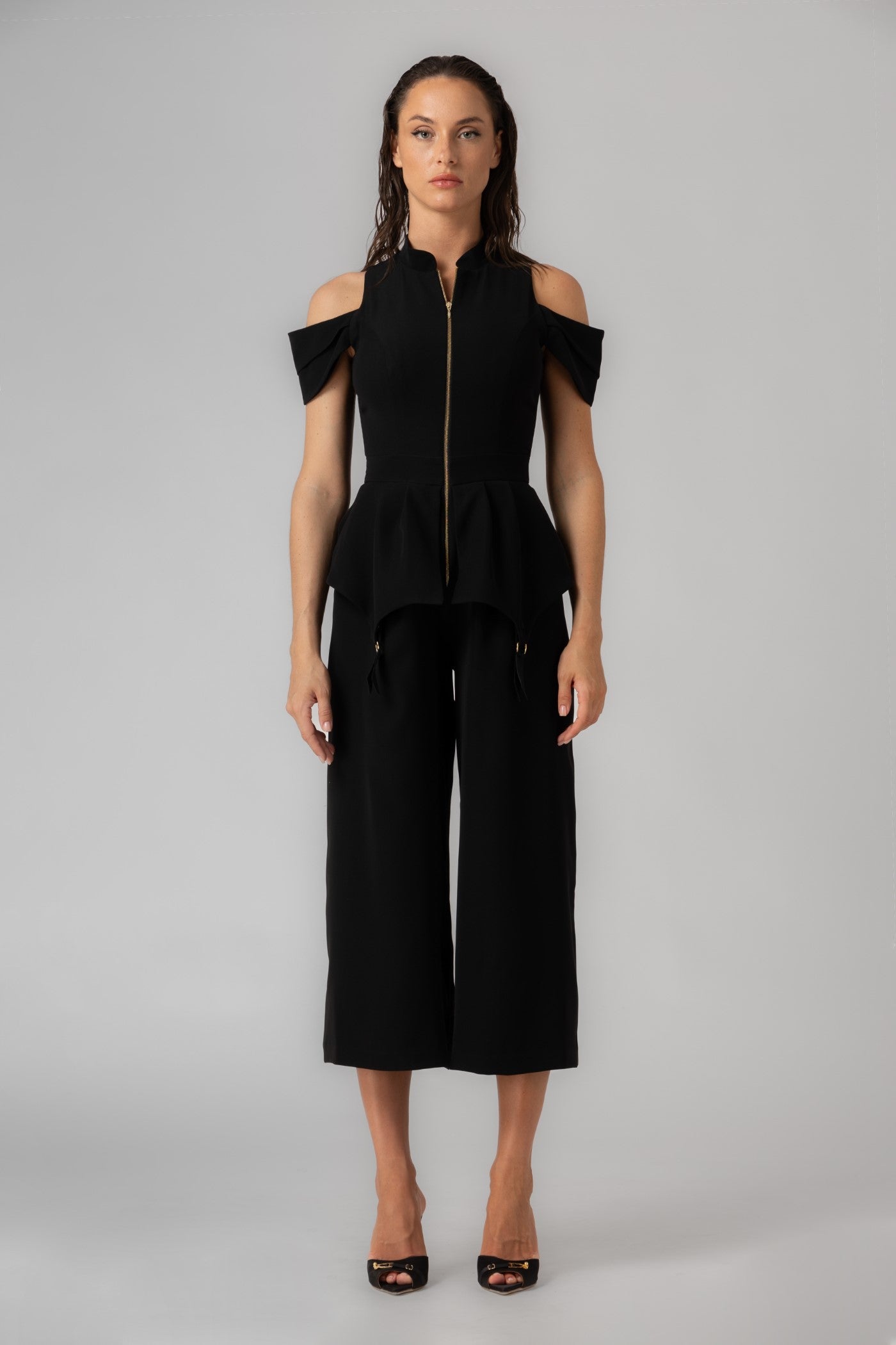 Salopeta neagra midi Blaze