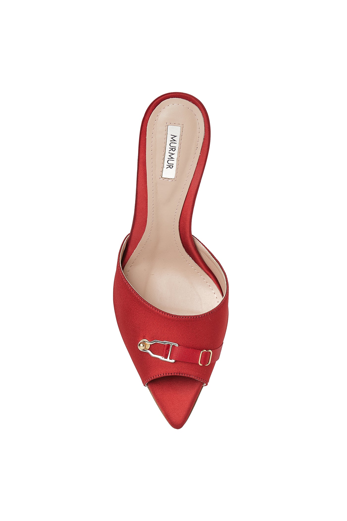 Pantofi rosii din satin Secure
