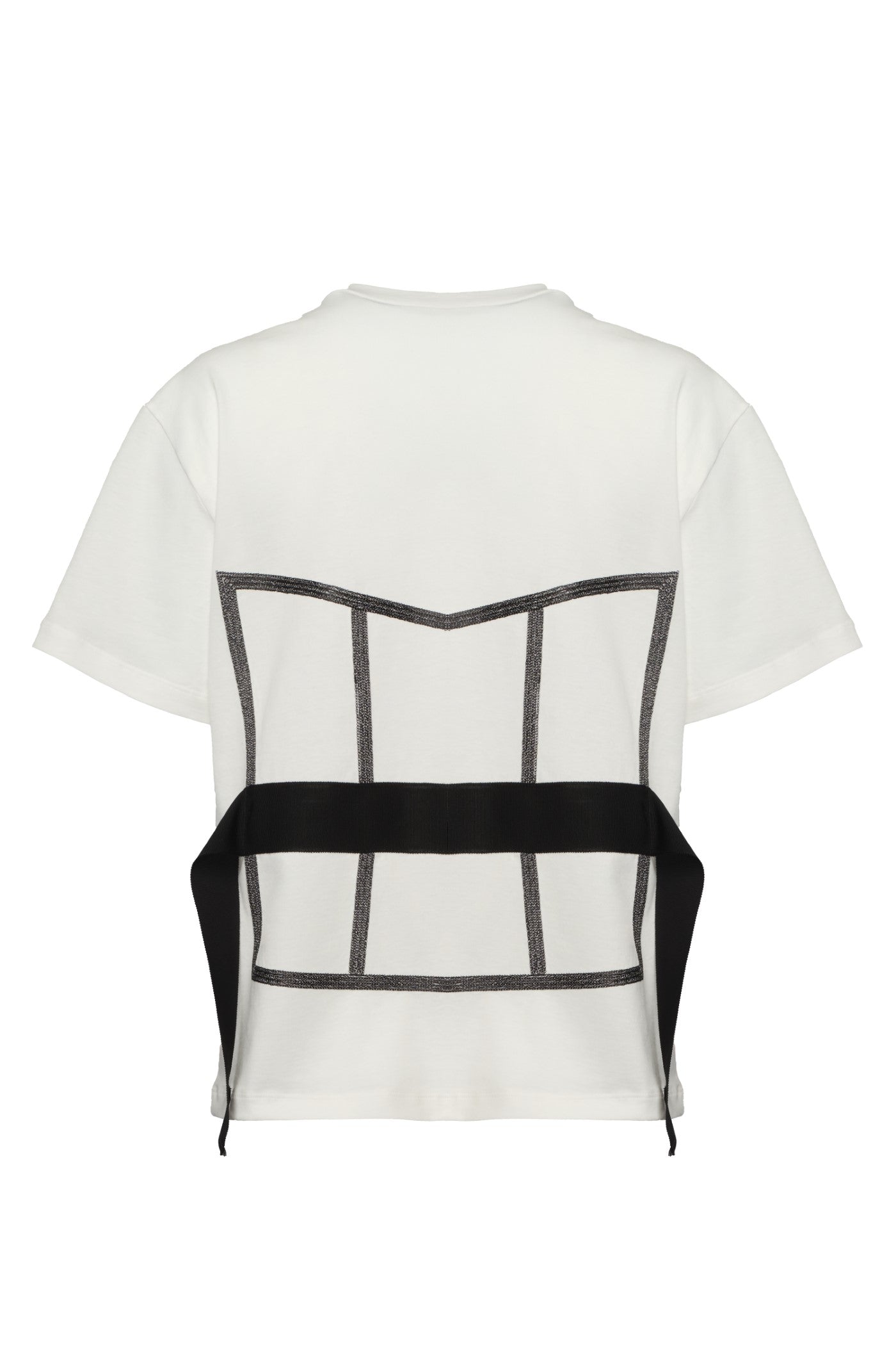 Tricou alb din bumbac organic Draft