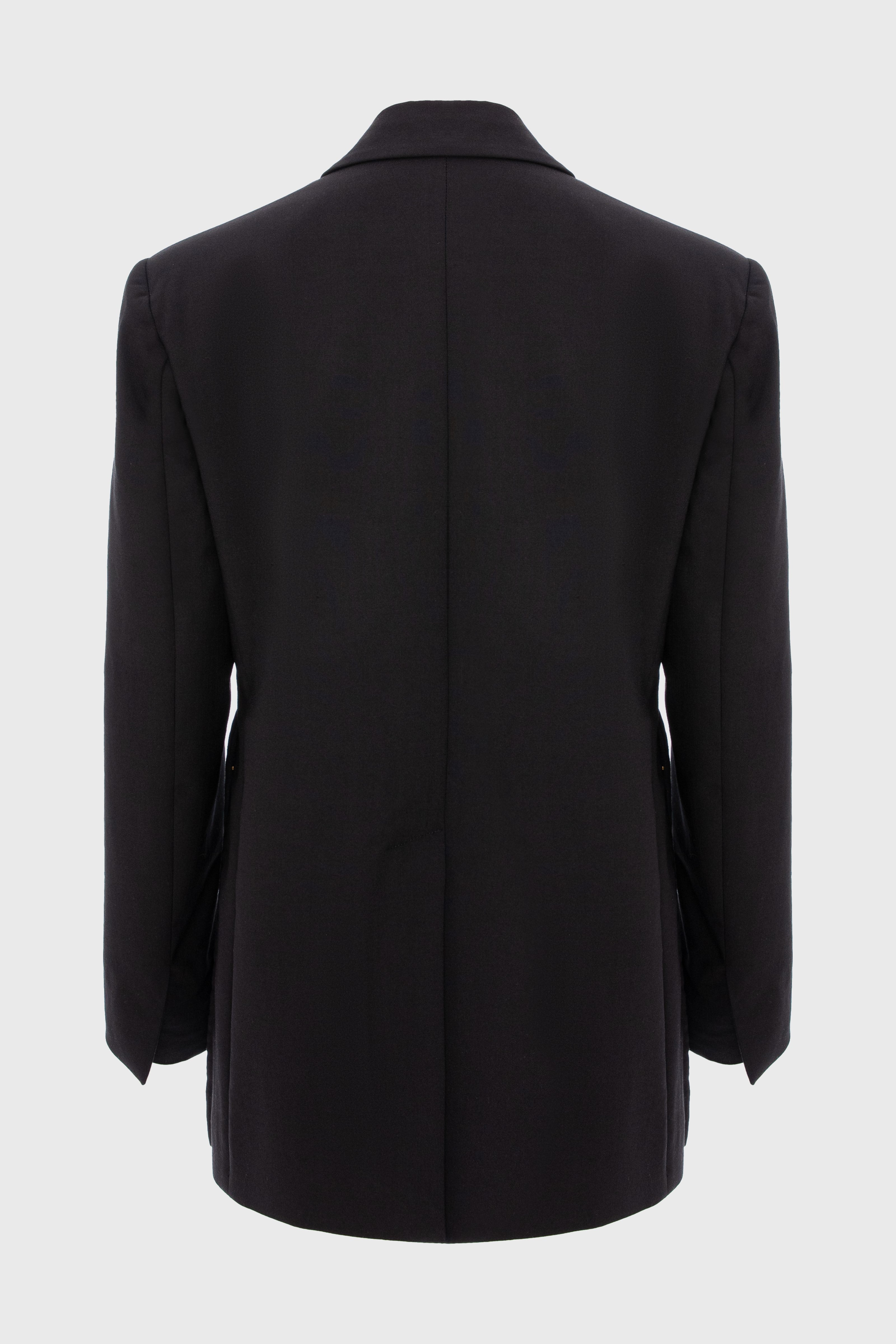 Blazer negru de lana Urban