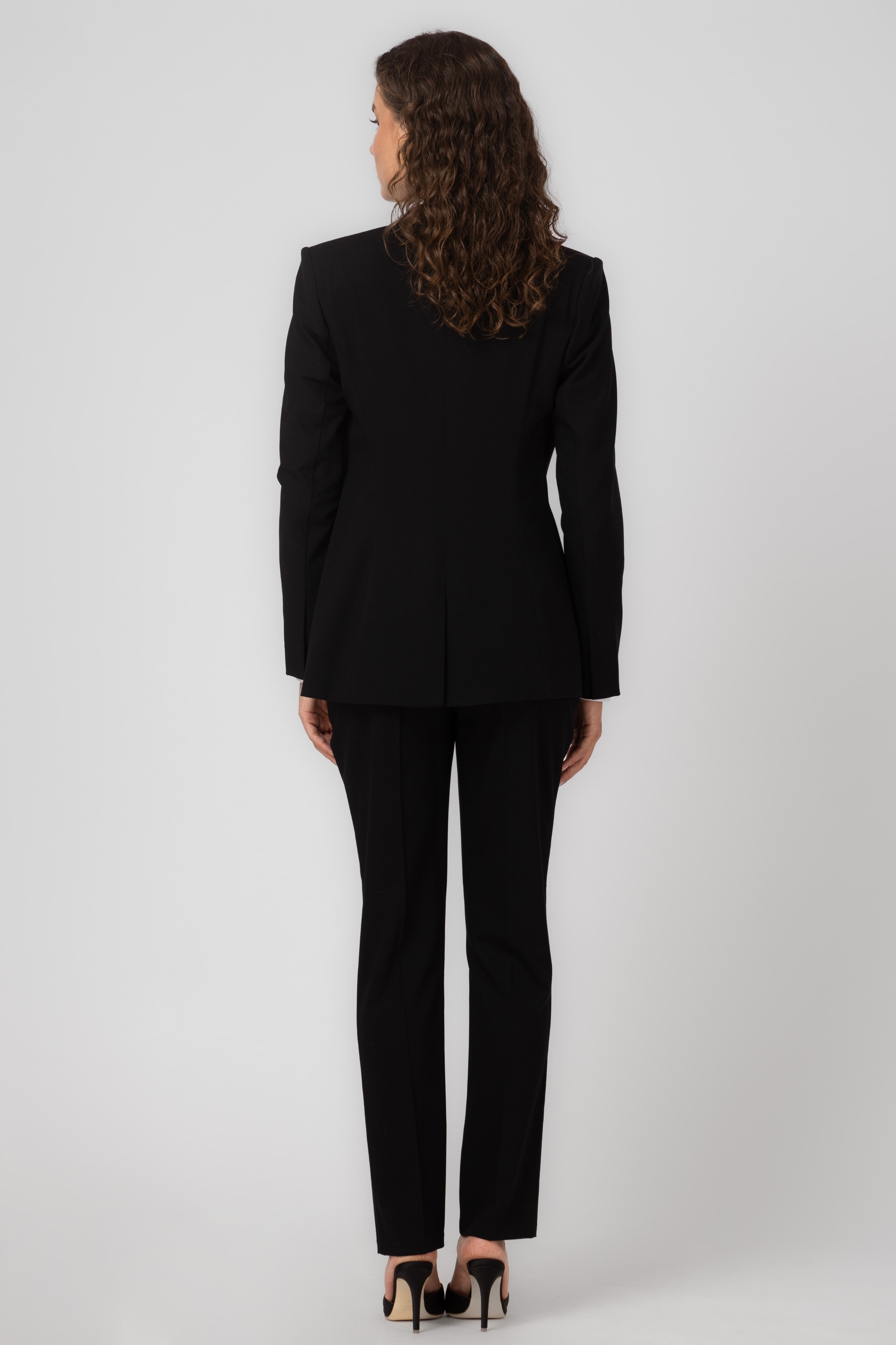 Sacou negru din lana Formal