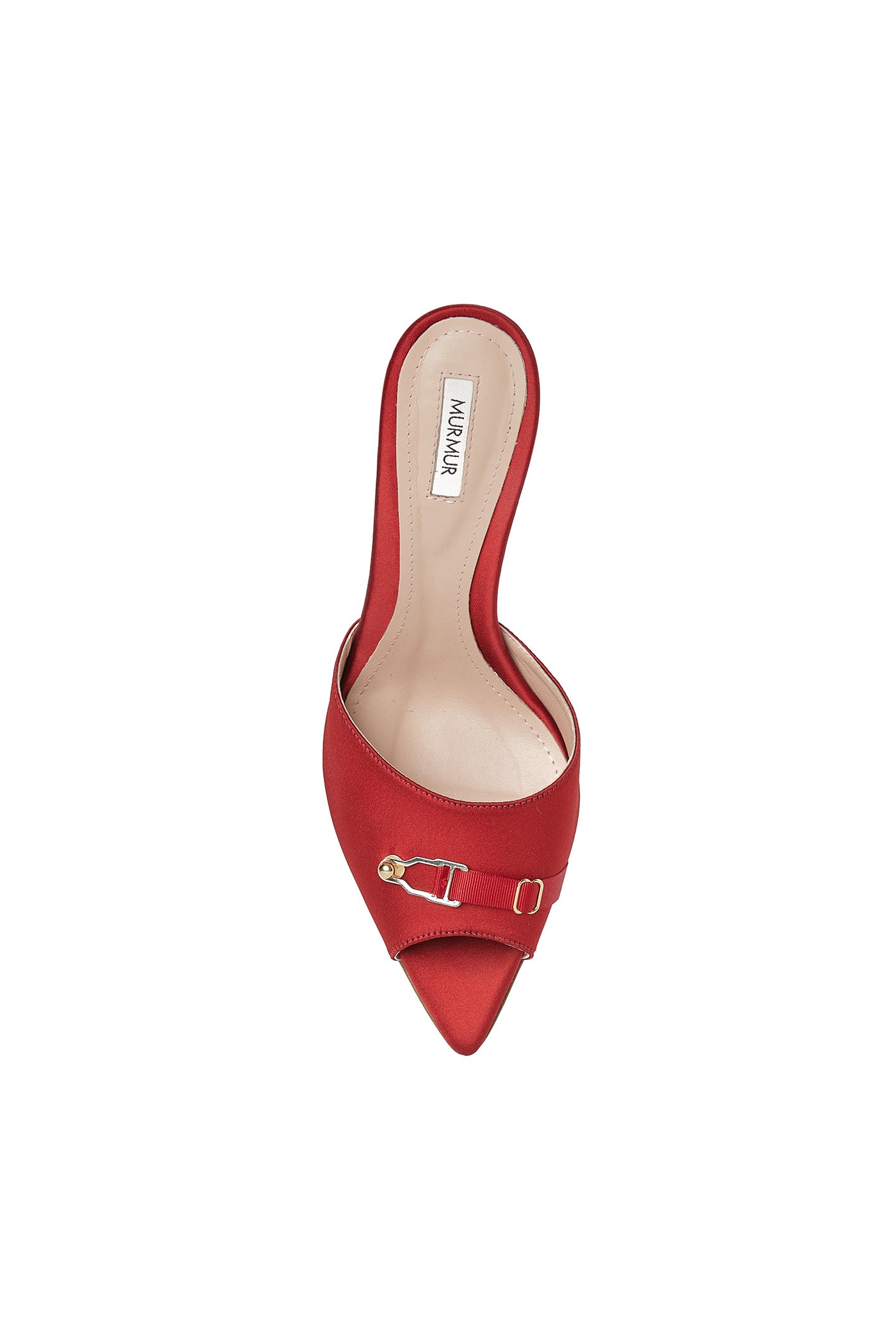 Pantofi rosii din satin Secure