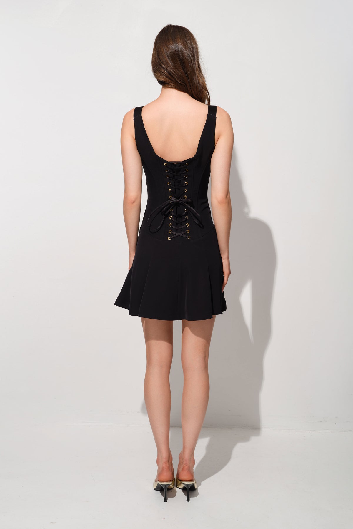 String Mini Dress