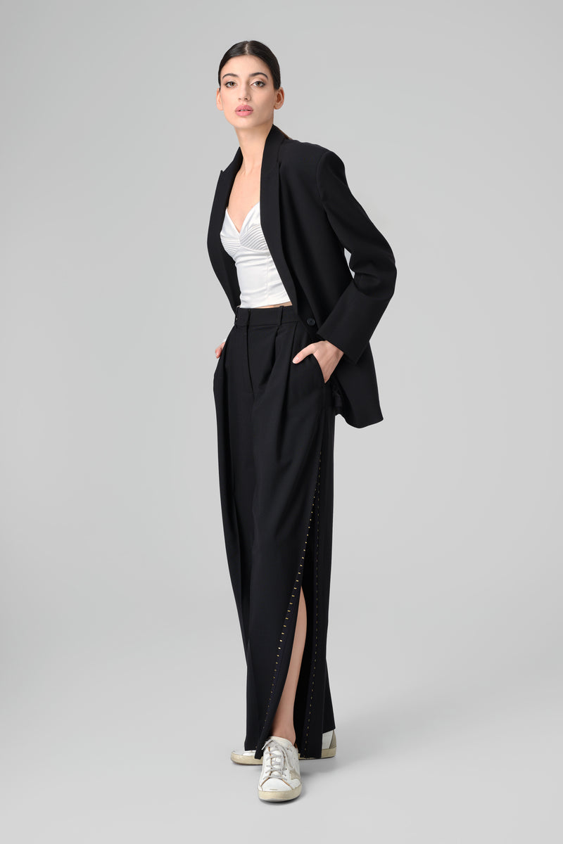 Corset alb din satin elastic Haze