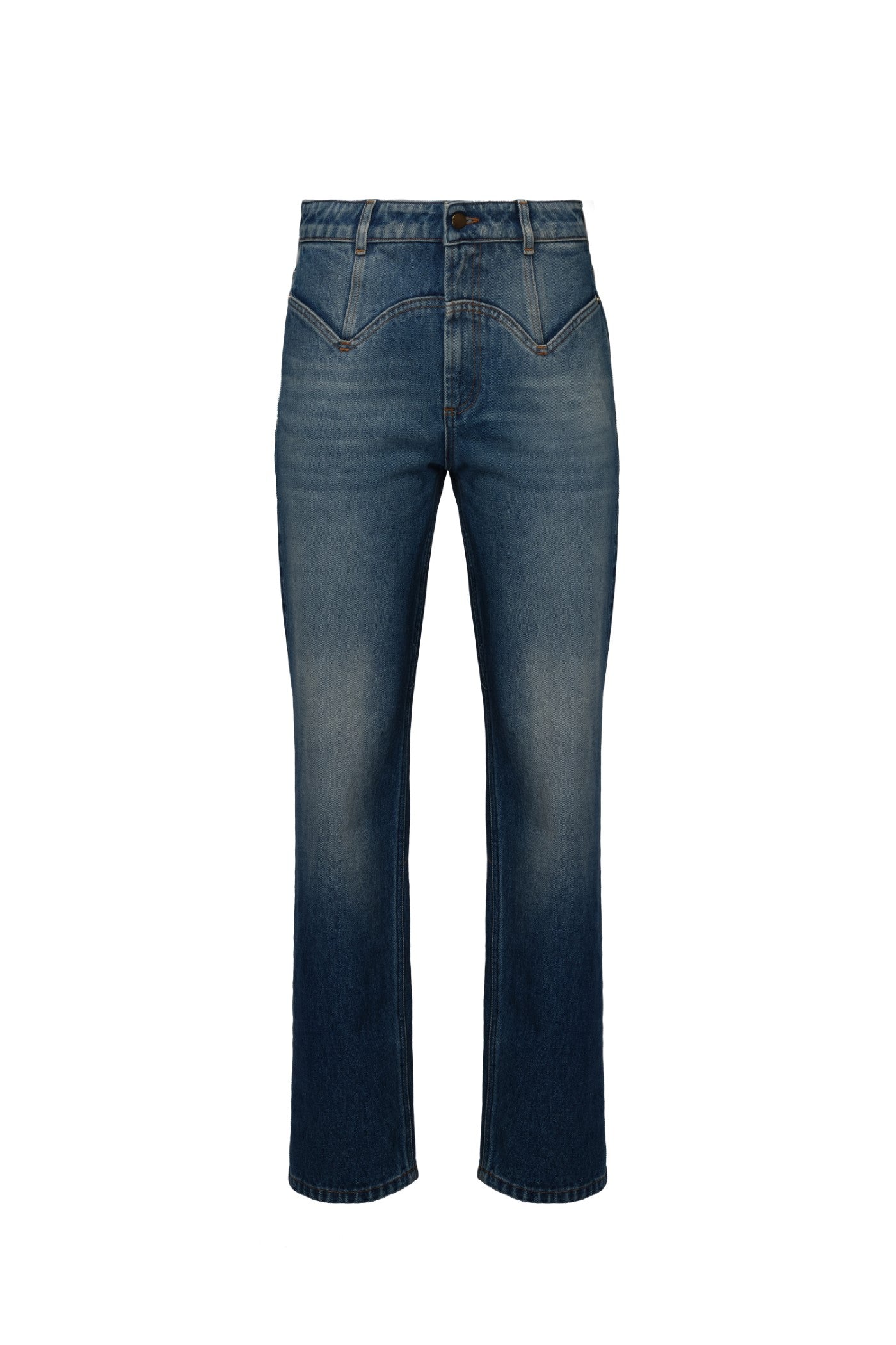Blugi denim albastru Outline