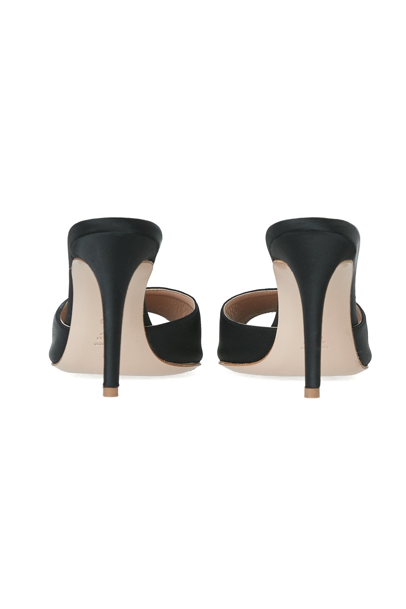 Pantofi negri din satin Secure